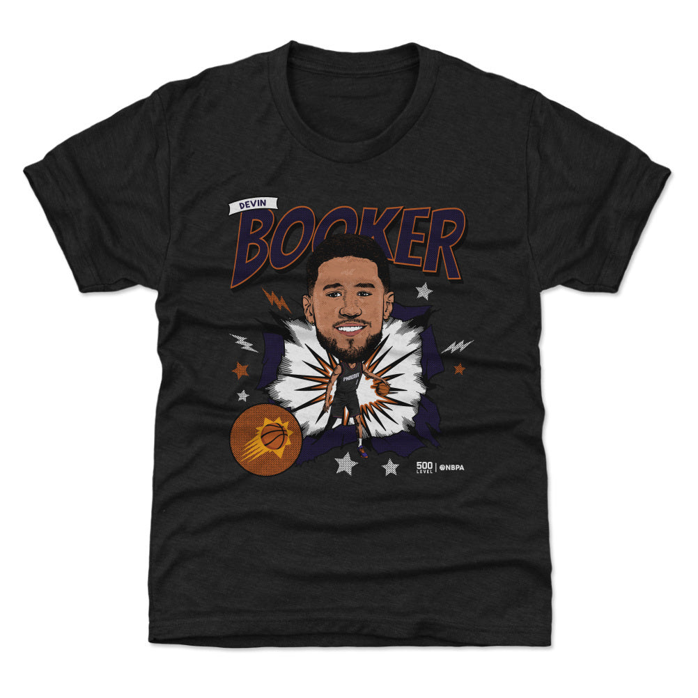 Devin Booker Phoenix Suns Caricature WHT