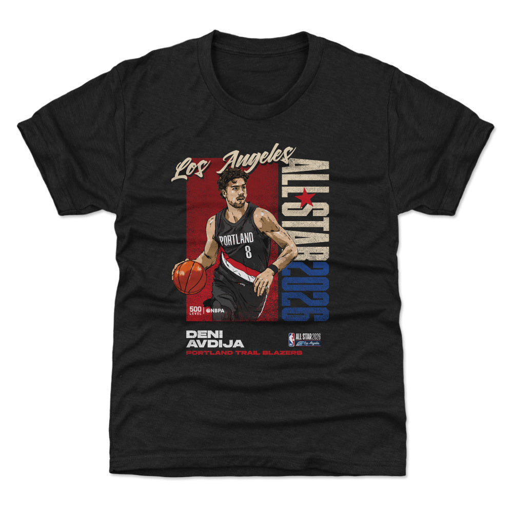Deni Avdija Portland Trail Blazers 2026 NBA All-Star Vertical WHT