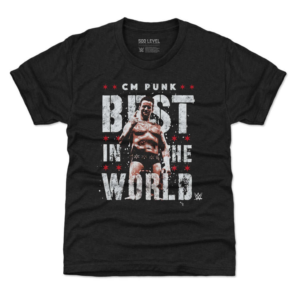 CM Punk Best In The World Vector WHT