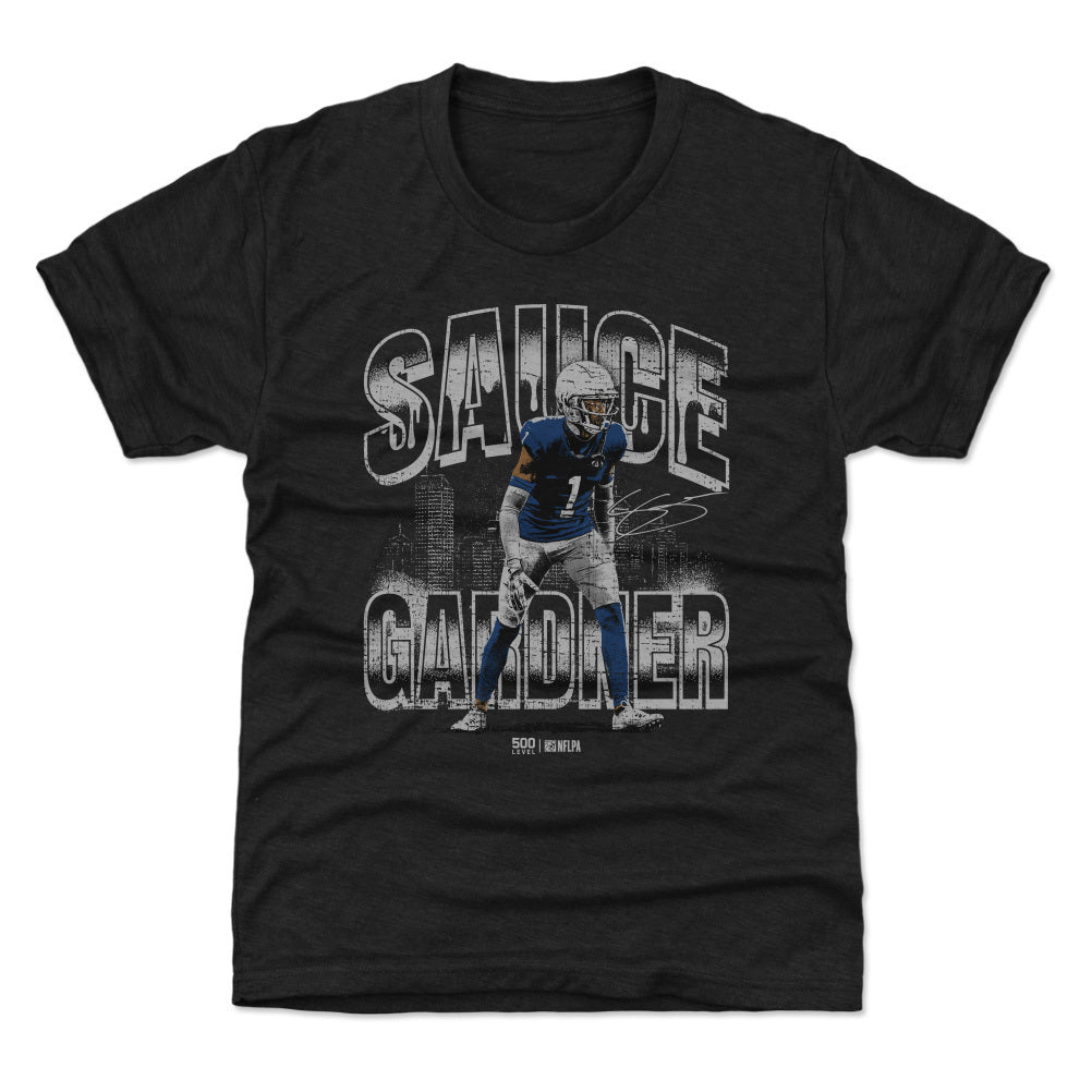 Sauce Gardner Indianapolis Skyline WHT