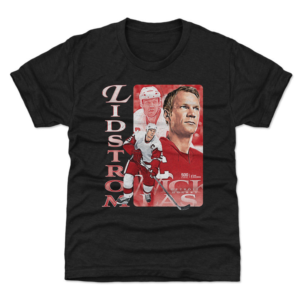 Nicklas Lidstrom Detroit Vintage WHT