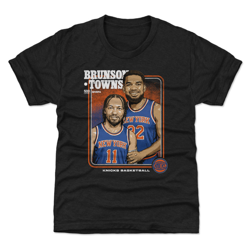 Jalen Brunson & Karl-Anthony Towns New York Knicks Step Brothers WHT