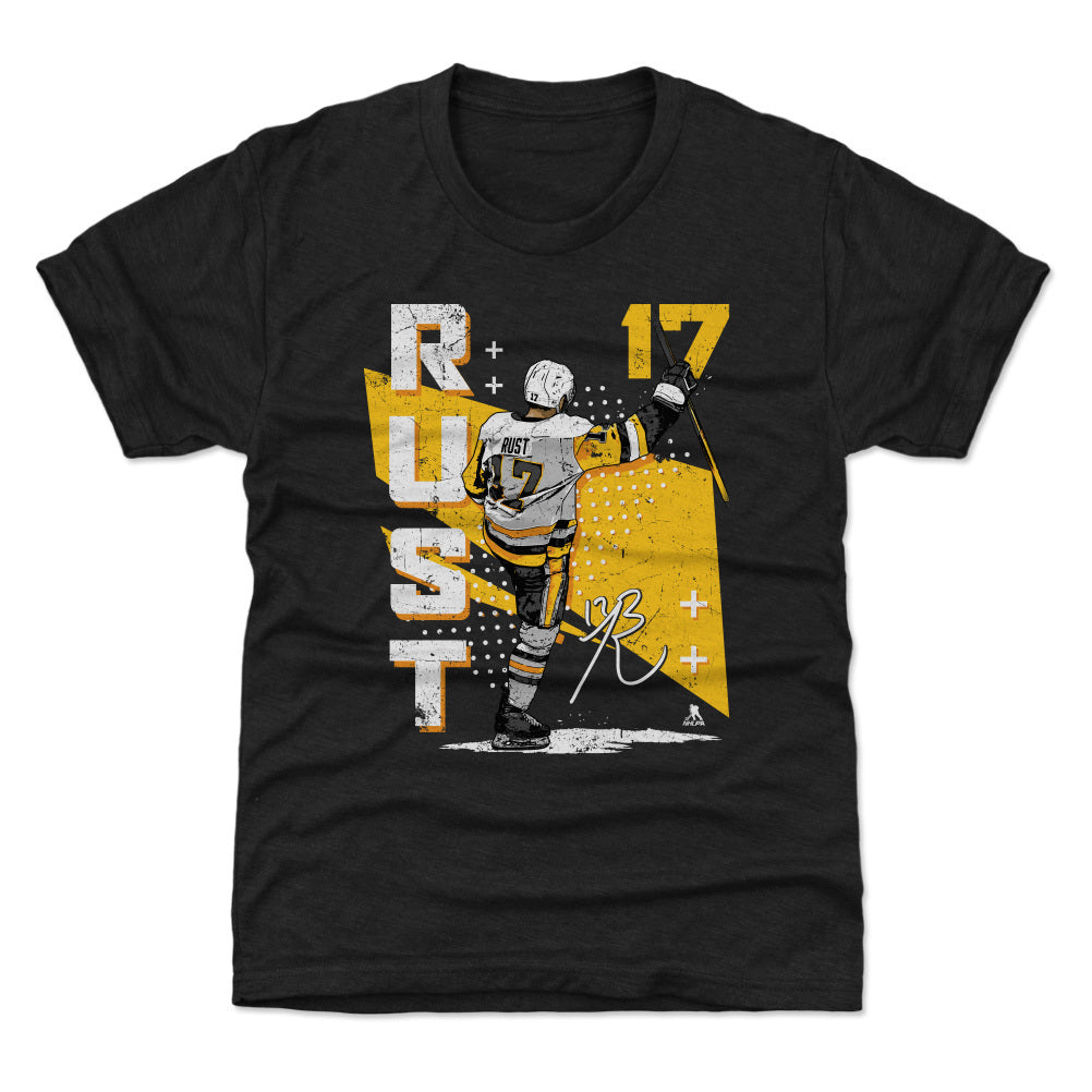 Bryan Rust Pittsburgh Vintage Retro WHT