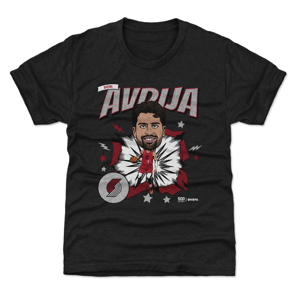 Deni Avdija Portland Trail Blazers Caricature WHT
