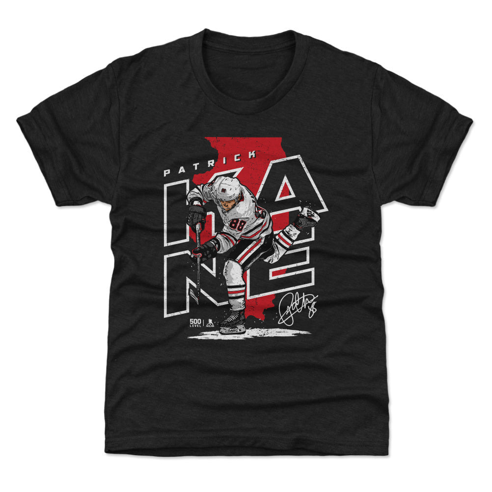 Patrick Kane Chicago Player Map WHT