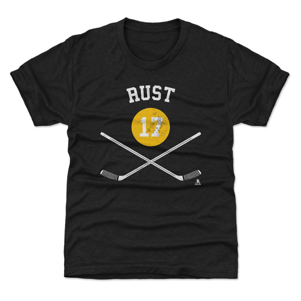 Bryan Rust Pittsburgh Sticks WHT