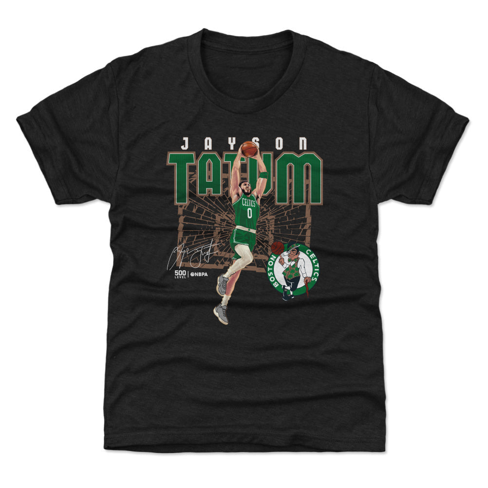 Jayson Tatum Boston Celtics Shattered WHT