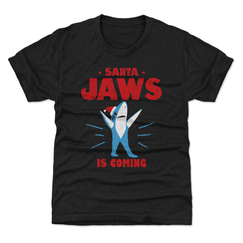 Christmas Santa Jaws WHT