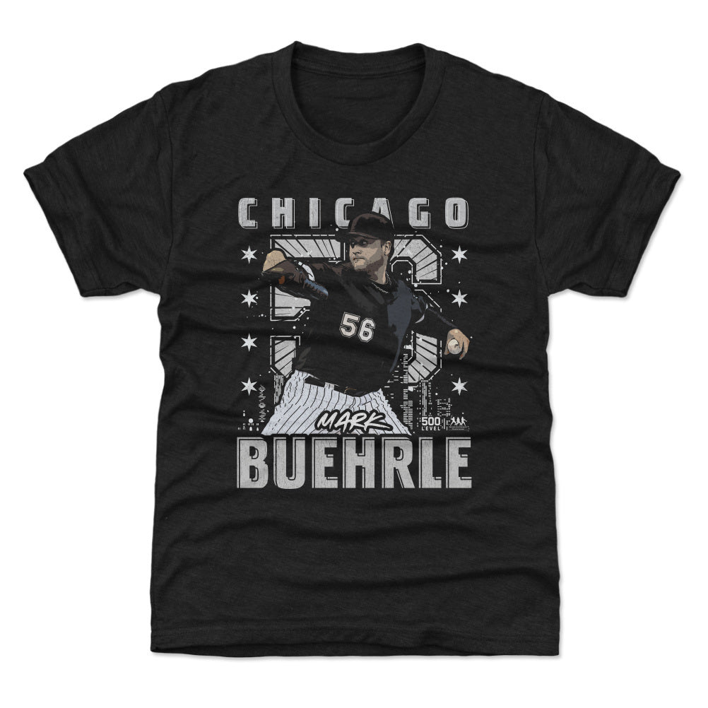 Mark Buehrle Chicago W Gritty WHT