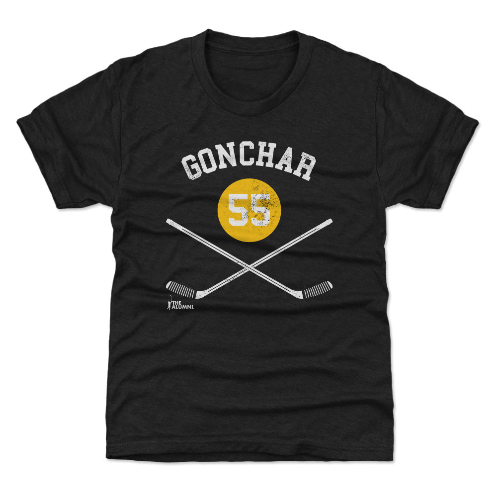 Sergei Gonchar Pittsburgh 55 Sticks WHT