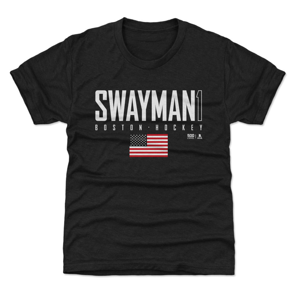 Jeremy Swayman Boston USA Elite WHT