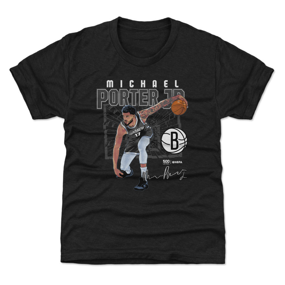 Michael Porter Jr. Brooklyn Nets Shattered WHT