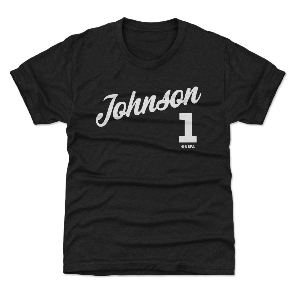 Jalen Johnson Atlanta Script WHT