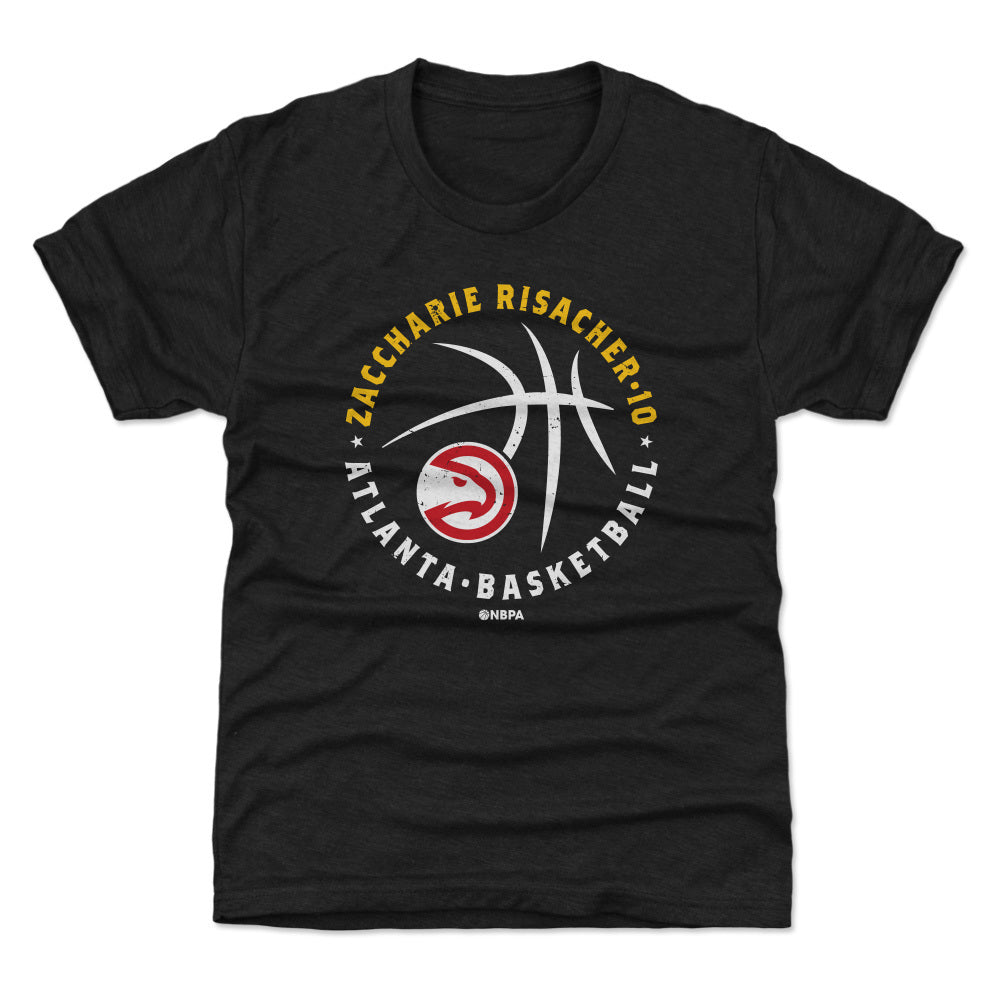 Zaccharie Risacher Atlanta Hawks Player Ball WHT