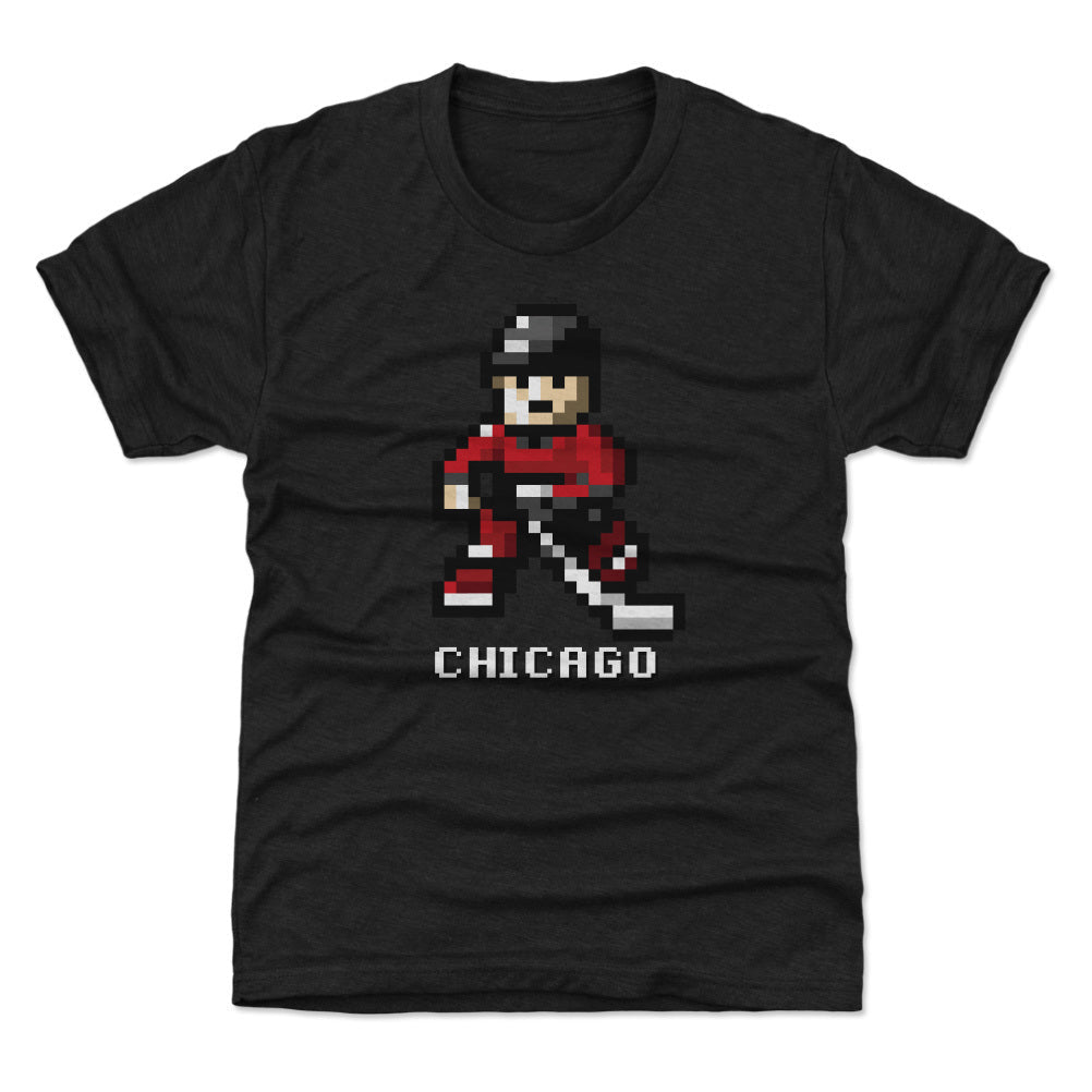 Chicago Hockey 8-bit WHT
