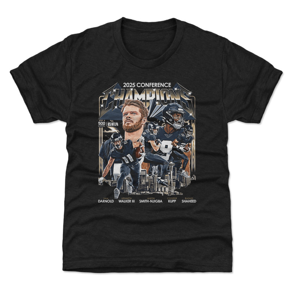 Seattle Football 2025 Conference Champions Vintage WHT