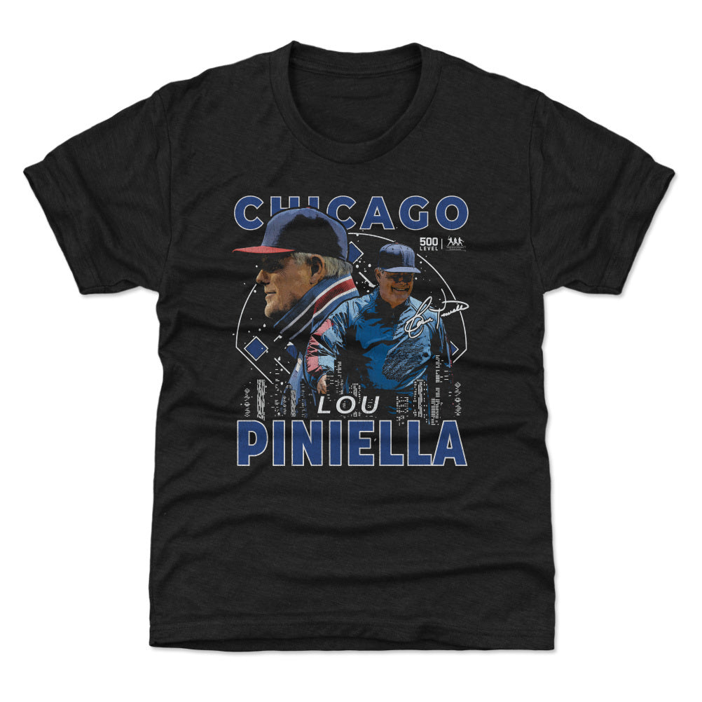 Lou Piniella Chicago C Gritty WHT