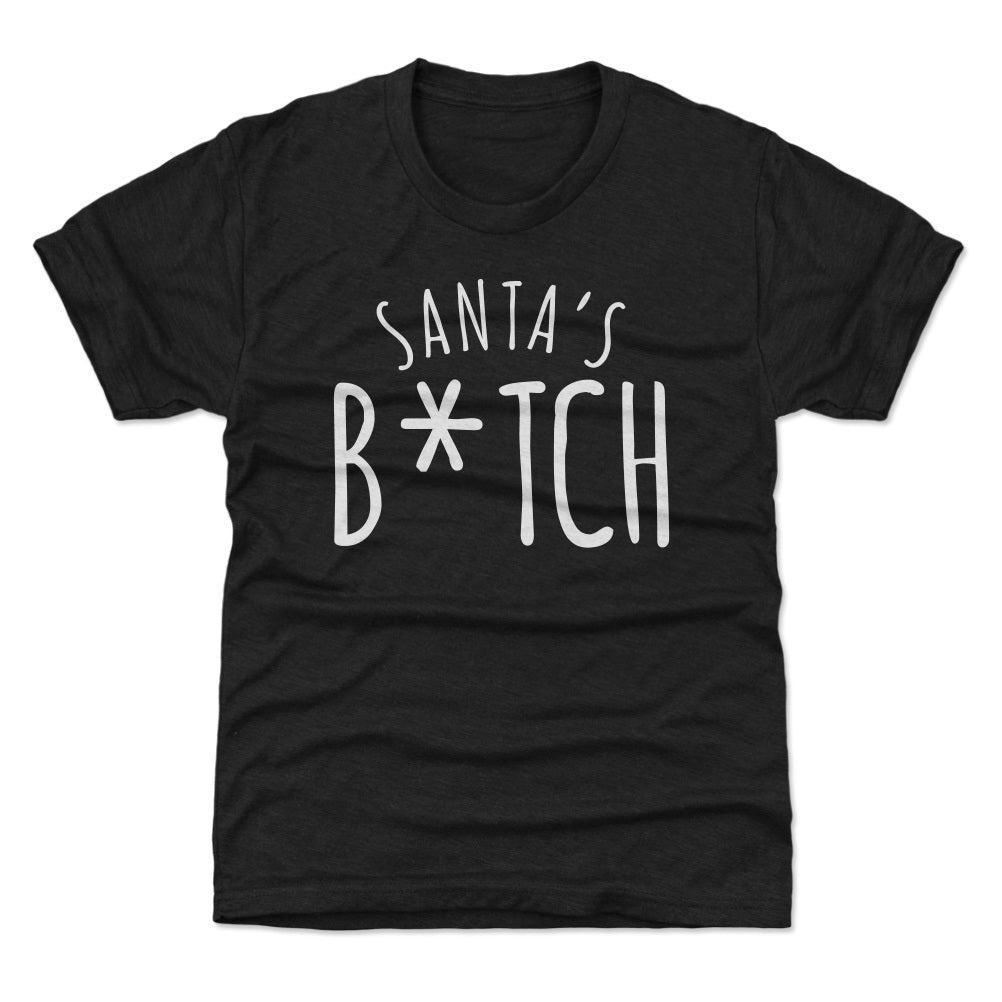 Christmas Santa's B-tch WHT