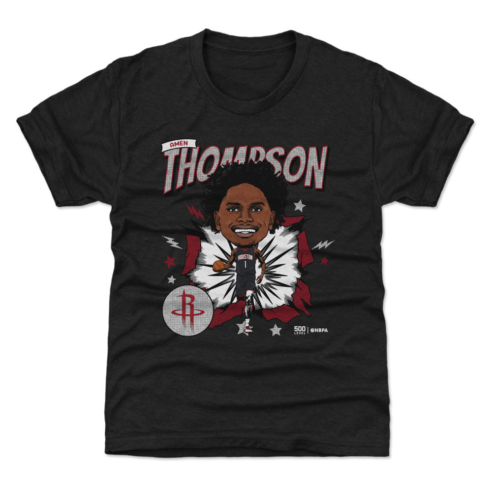 Amen Thompson Houston Rockets Caricature WHT
