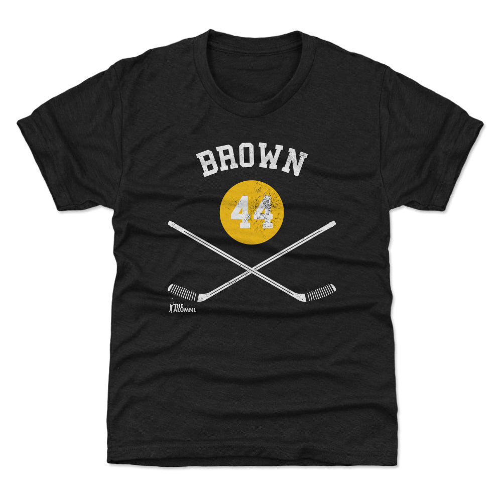 Rob Brown Pittsburgh 44 Sticks WHT
