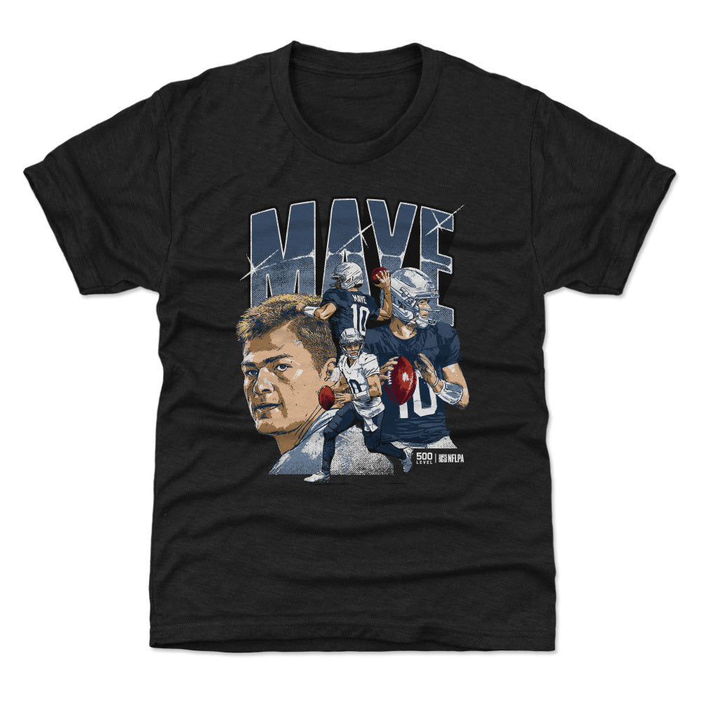 Drake Maye New England Collage WHT