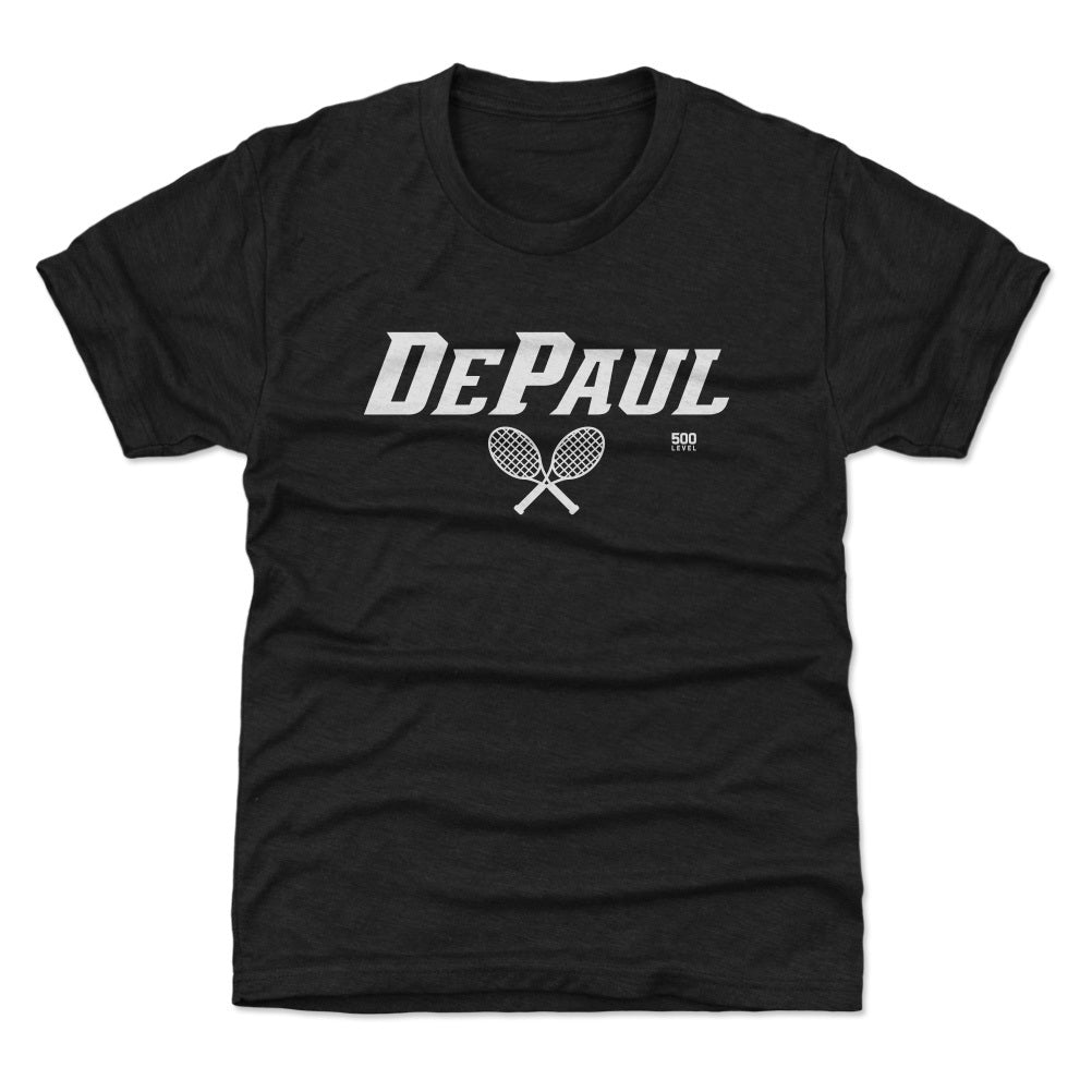 DePaul Blue Demons Tennis Minimalist WHT