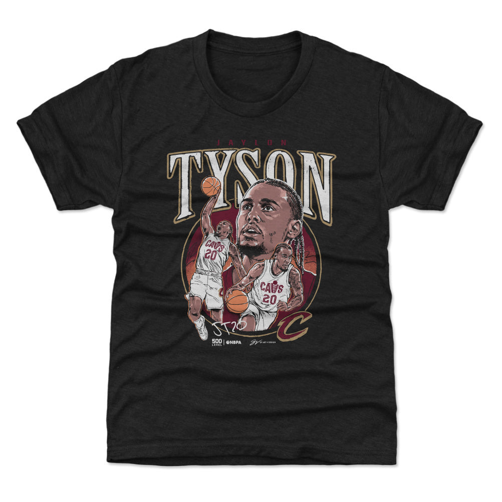 Jaylon Tyson Cleveland Cavaliers Trio WHT