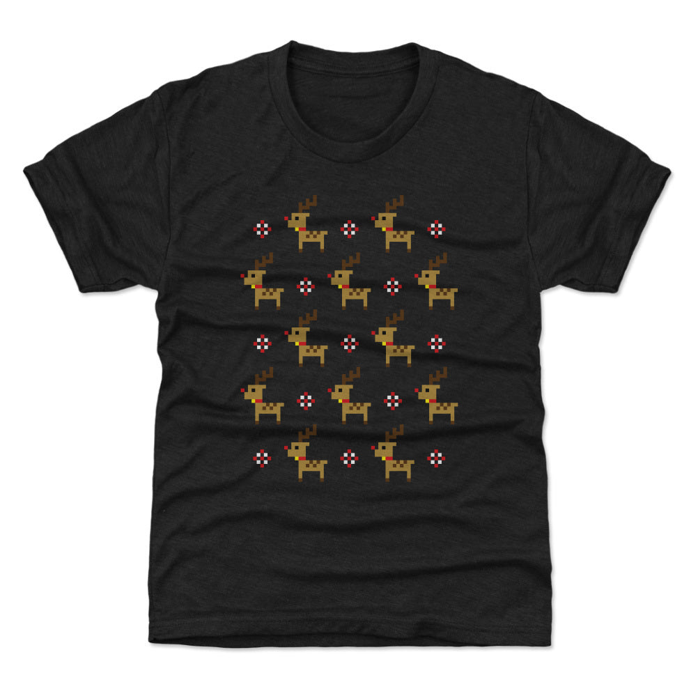 Christmas 8-bit Reindeer WHT