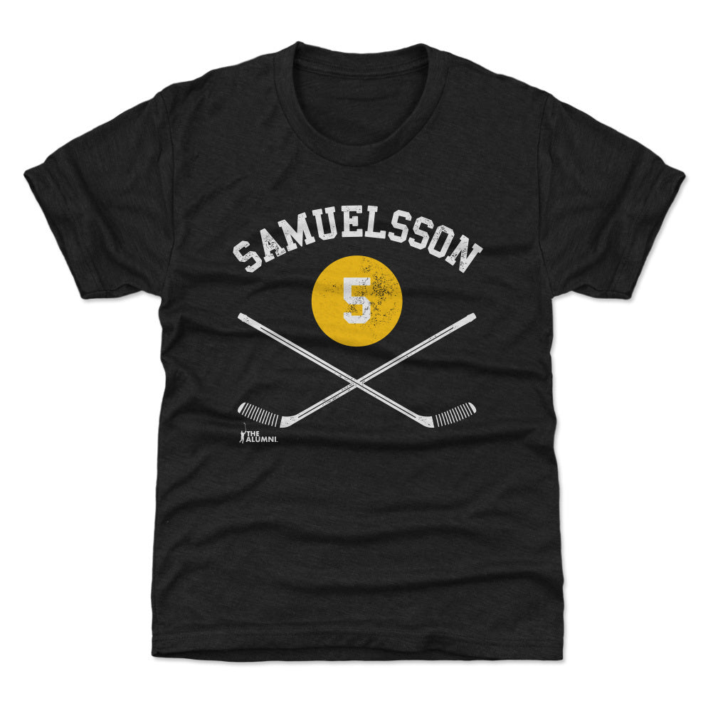 Ulf Samuelsson Pittsburgh 5 Sticks WHT