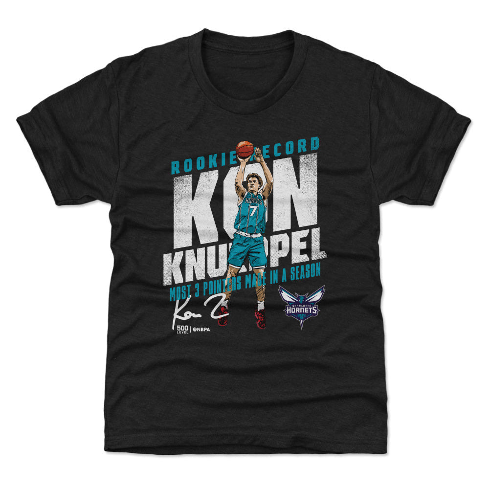 Kon Knueppel Charlotte Hornets Rookie Record WHT