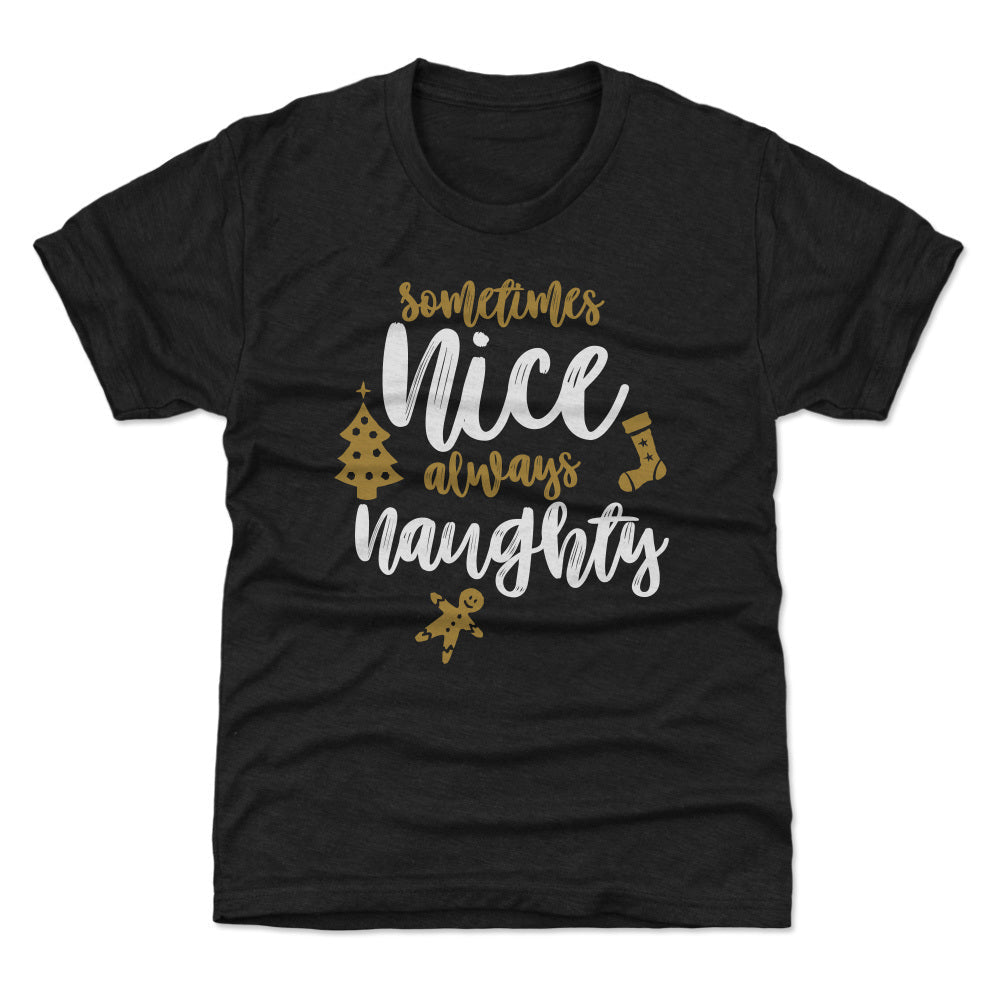 Christmas Sometimes Nice Always Naughty WHT