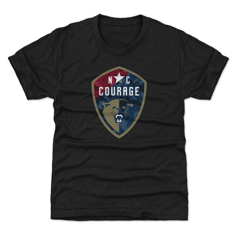 North Carolina Courage Camo Logo WHT