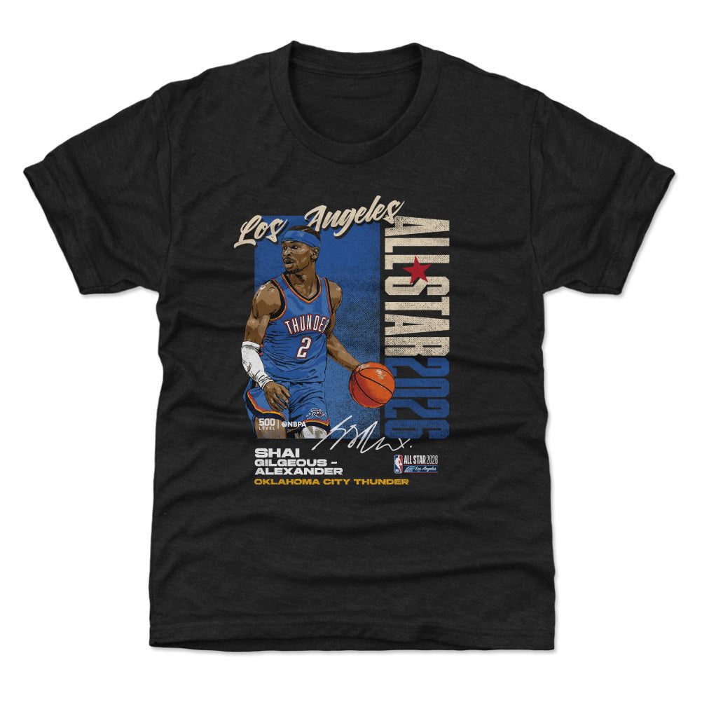 Shai Gilgeous-Alexander Oklahoma City Thunder 2026 NBA All-Star Vertical WHT