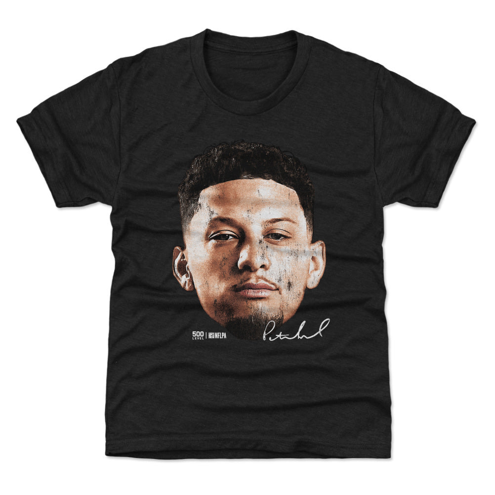 Patrick Mahomes Kansas City Vintage Head WHT