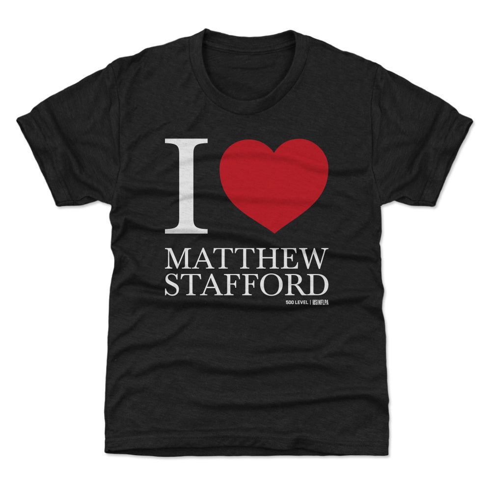 Matthew Stafford Los Angeles R I Love WHT