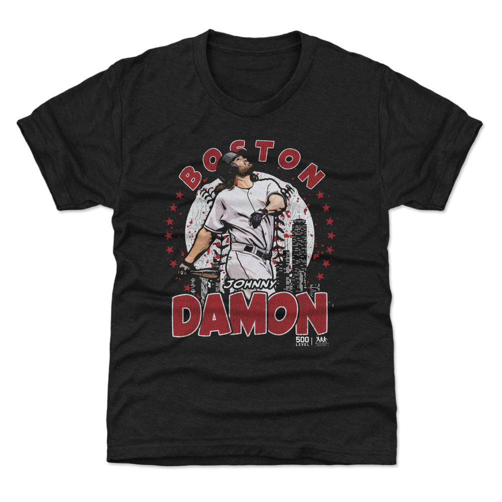 Johnny Damon Boston Gritty WHT