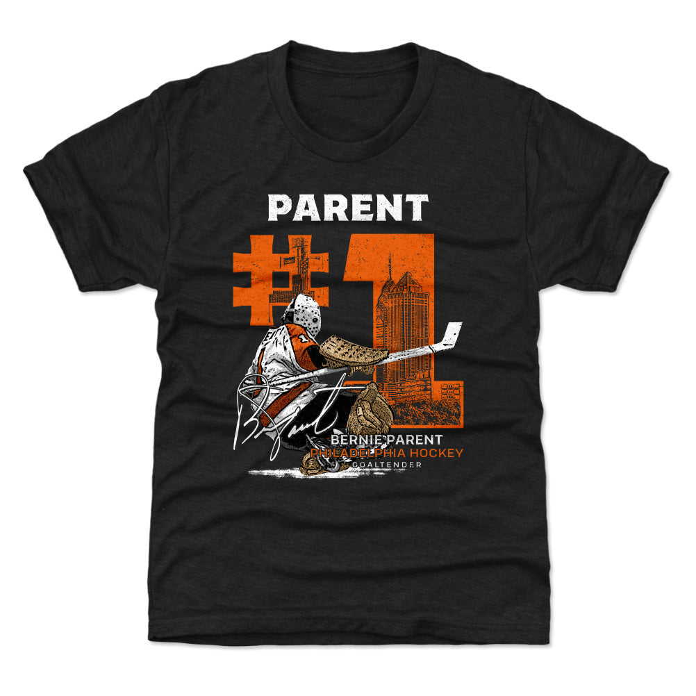Bernie Parent Throwback Number WHT
