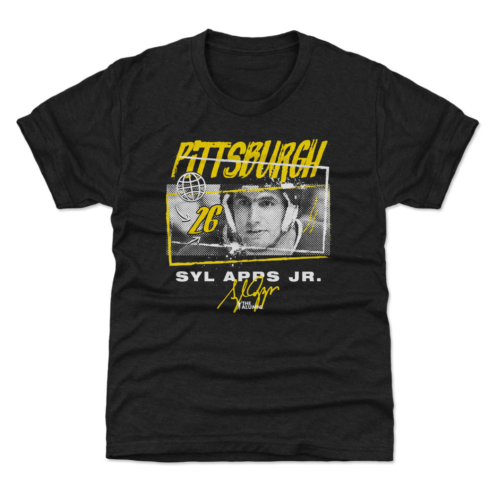 Syl Apps Jr. Pittsburgh Tones WHT
