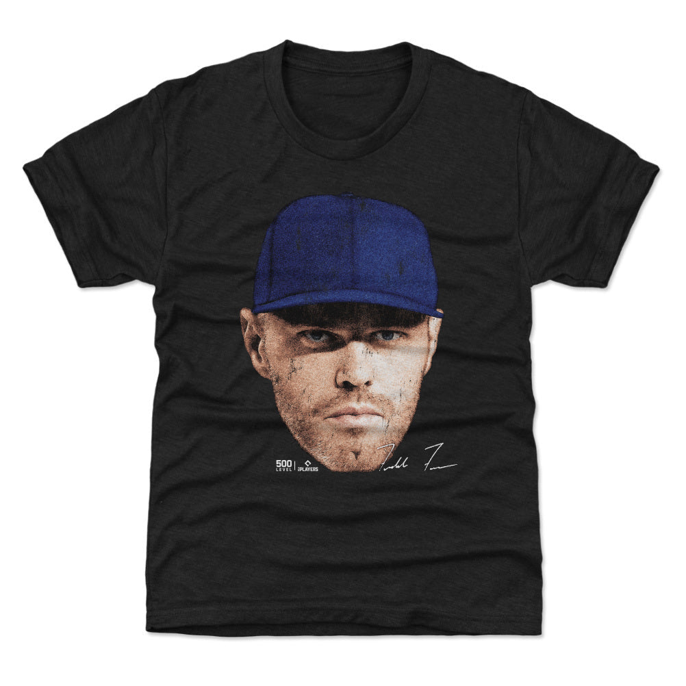 Freddie Freeman Los Angeles D Vintage Head WHT