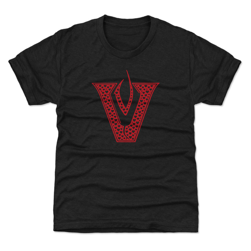 Vandegrift Crown Trio Valentines Heart Logo WHT