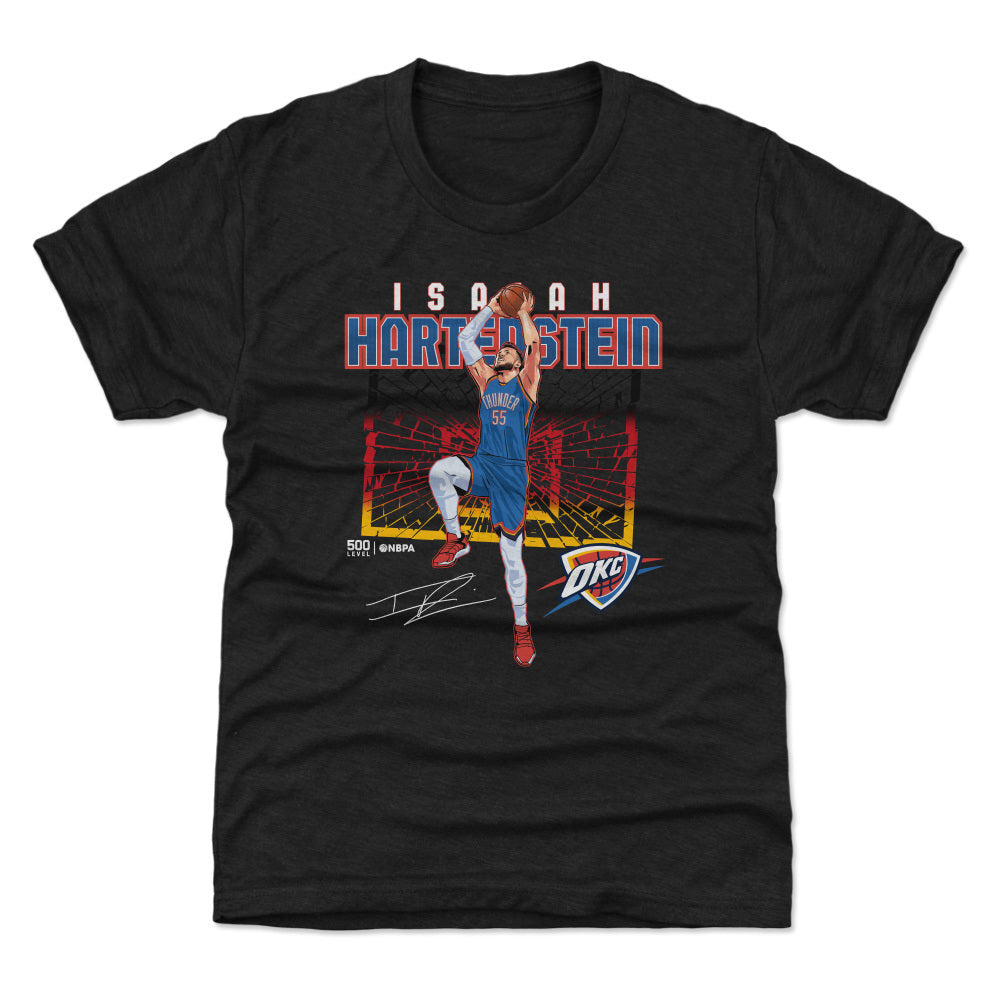 Isaiah Hartenstein Oklahoma City Thunder Shattered Flag WHT