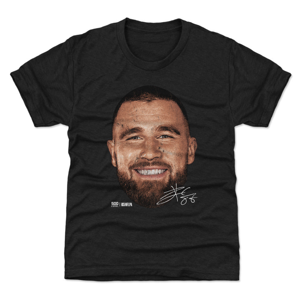 Travis Kelce Kansas City Vintage Head WHT