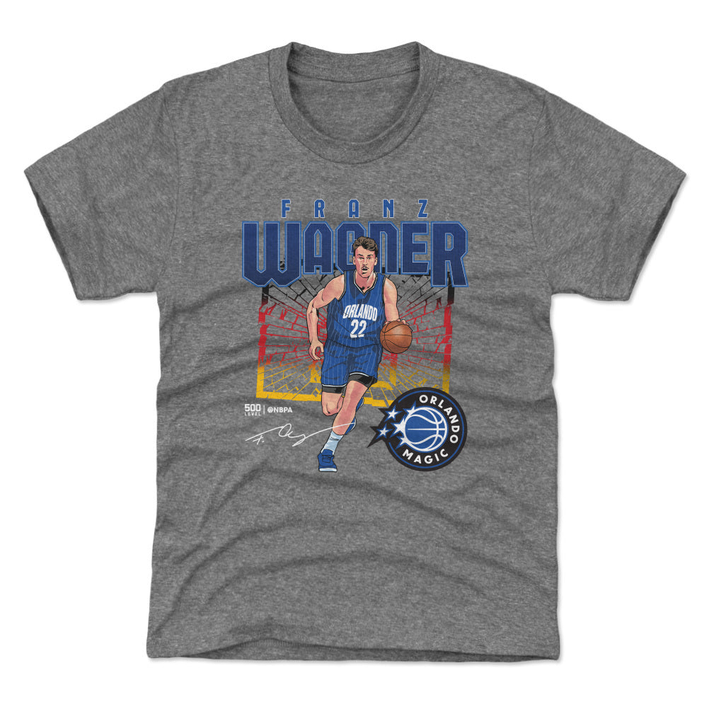 Franz Wagner Orlando Magic Shattered Flag WHT