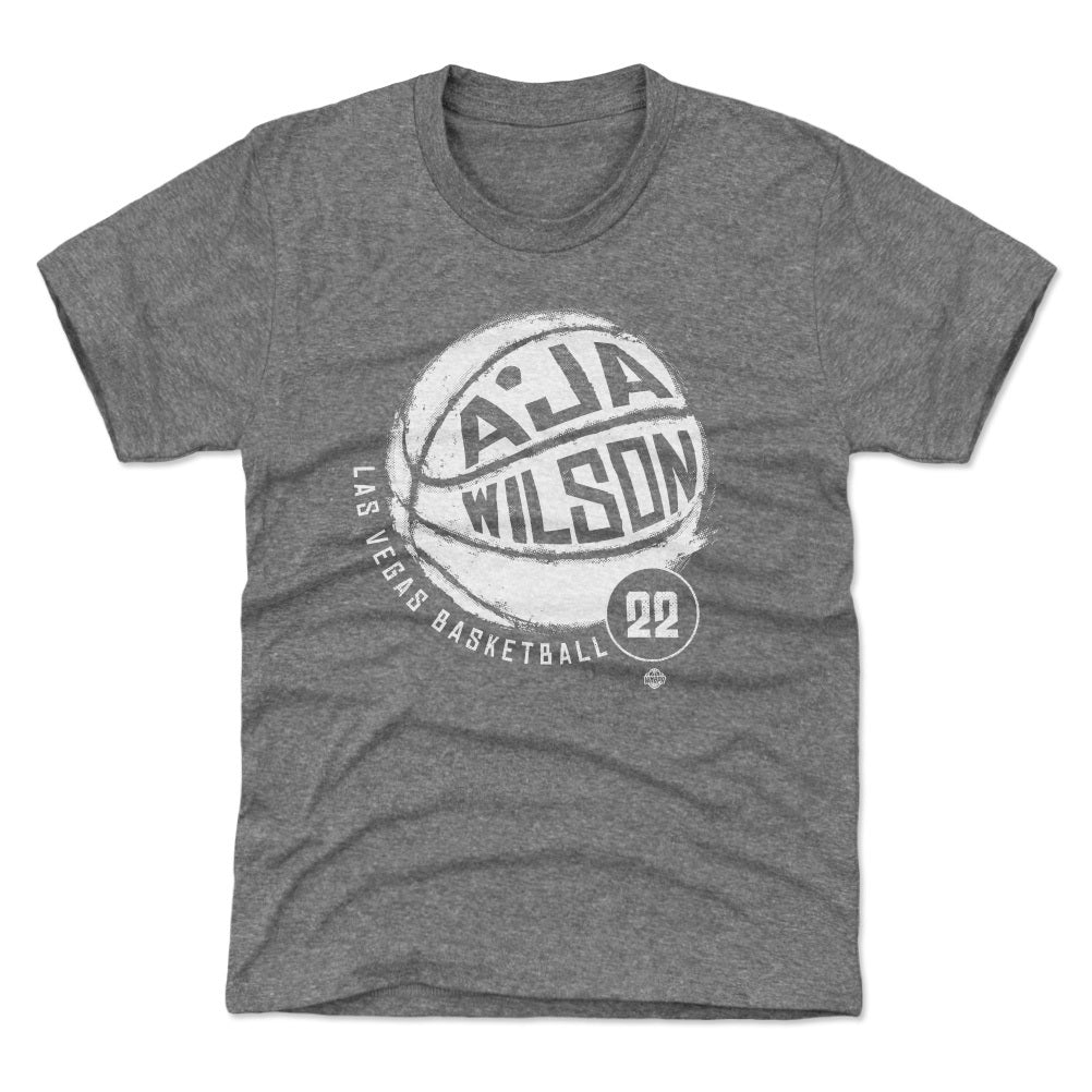 A'ja Wilson Las Vegas Basketball WHT