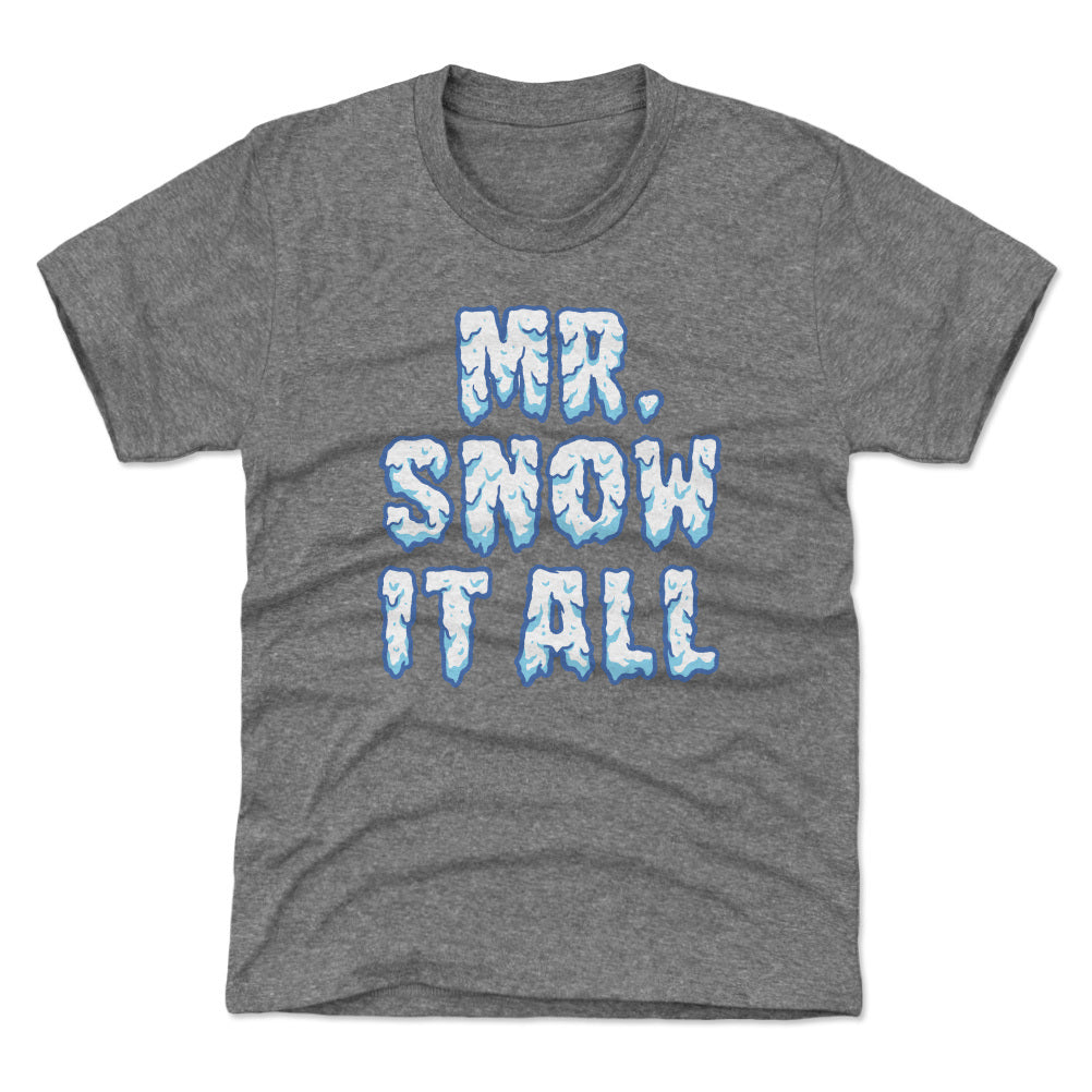 Christmas Mr. Snow It All WHT