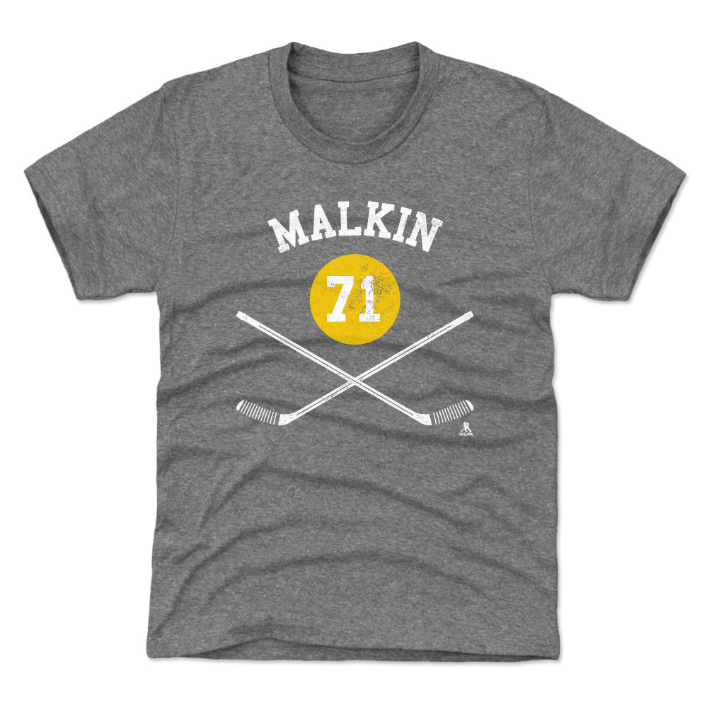 Evgeni Malkin Pittsburgh Sticks WHT