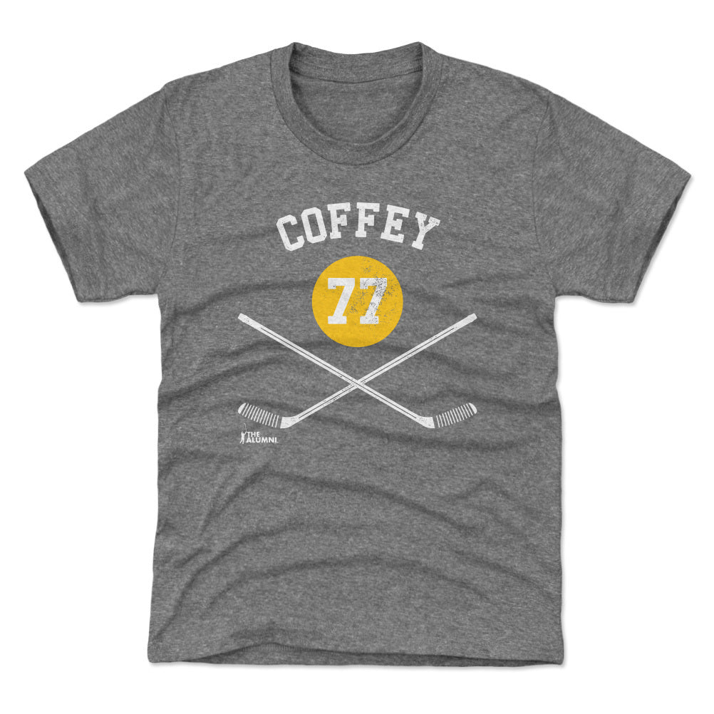 Paul Coffey Pittsburgh 77 Sticks WHT