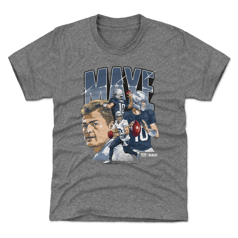 Drake Maye New England Collage WHT