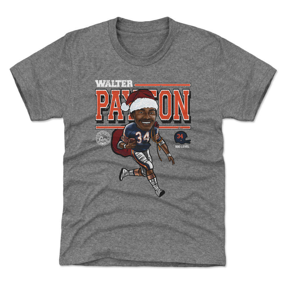 Walter Payton Chicago Cartoon Santa Hat WHT