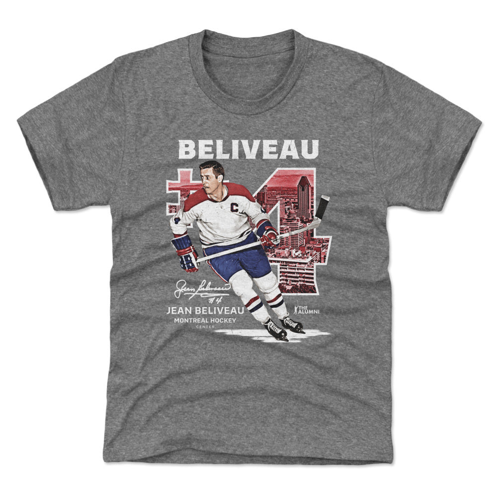 Jean Beliveau Montreal Throwback WHT